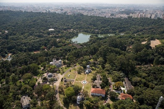 Vista aérea do Parque de Ciência e Tecnologia da USP