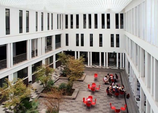 Pátio coberto da Faculdade de Direito, Santiago do Chile