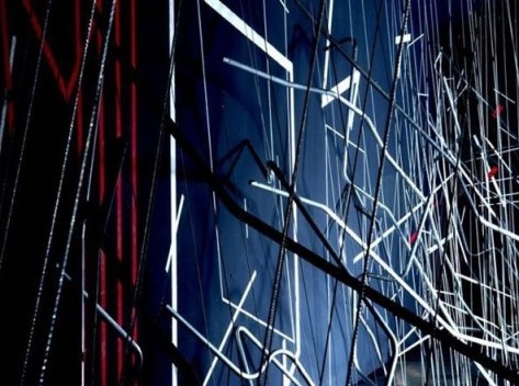 ‘System Wien’, Installations (series). Lebbeus Woods with Christoph a. Kumpusch and Reiner Zettl, Michlovsky/MAK (Museum for angewantde Kunst) and the First District, Vienna, Austria. 2005