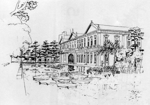 Perspectivas para a Área no entorno dos Palácio Antônio Lemos (Sede da Prefeitura) e Palácio Lauro Sodré (Sede do Governo do Estado) (situações atual e proposta)