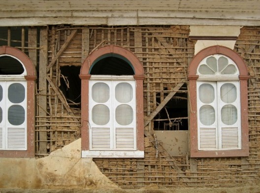 Parede de pau-a-pique, São Luiz do Paraitinga SP