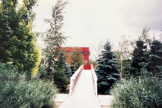 Parc La Villette, Pais, arquiteto Bernard Tschumi
