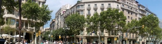 Ensanche de Barcelona — Expansão de Barcelona, Paseo de Gracia
