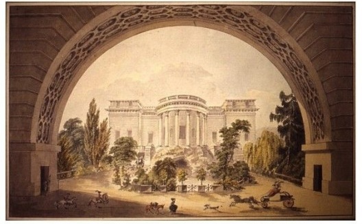 Hotel Thellusson, Paris, 1778, arquiteto Claude-Nicolas Ledoux