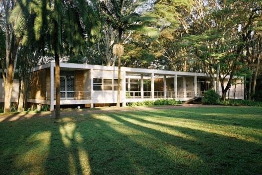 Casa Oscar Americano, Morumbi, São Paulo SP. Oswaldo Arthur Bratke, 1952