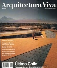 Capa da revista Arquitectura Viva n.85