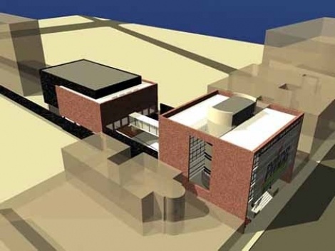 Maquete eletrônica do projeto vencedor