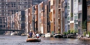 Docas leste em Amsterdã: