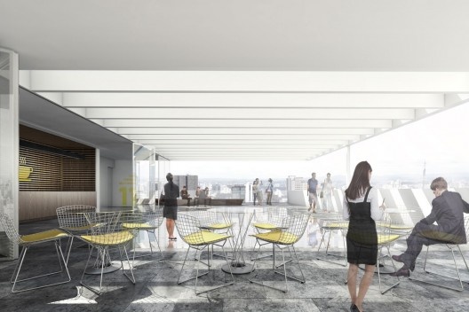 Nova Biblioteca da USP, terraço