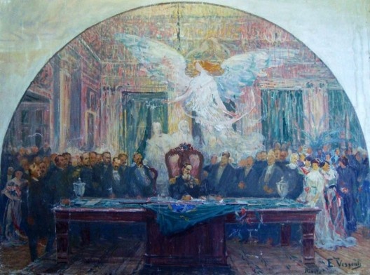 Esboço para Posse de Deodoro da Fonseca, de Eliseu Visconti, 1925