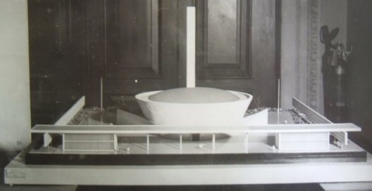 A maquete do projeto de Stephan Cleóbulo