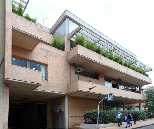 Uma das fachadas do Centro Cultural Gabriel García Márquez