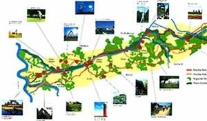 Área banhada pelo rio Emscher, na região do Ruhrgebiet, designada para as experiências do Projeto IBA