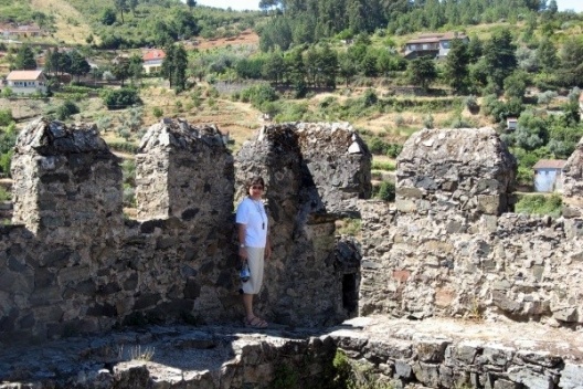 Regiane Pupo no Castelo de Óbidos, Portugal