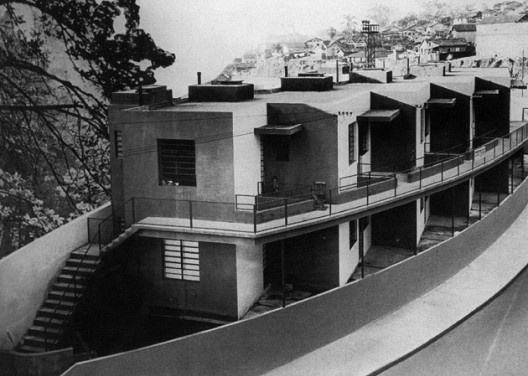 Vila Operária em Gamboa, Rio de Janeiro, 1933. Arquitetos Gregori Warchavchik e Lúcio Costa