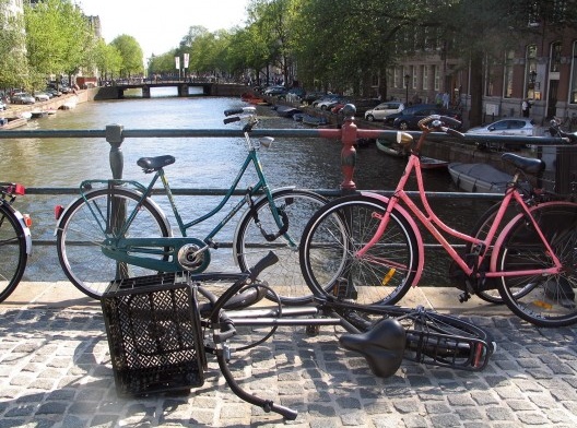 Bicicletas em Amsterdã