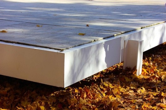 Farnsworth House: Detalhe Piso