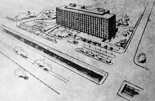 Perspectiva do Hospital da Restauração