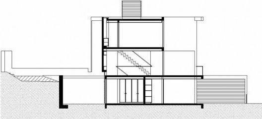 Residência Afonso Borges, Condomínio Retiro das Pedras, Brumadinho MG, 1999. Arquiteto Gustavo Penna. Plantas e cortes