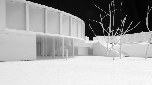 Escola Marquesa de Alorna, maquete de trabalho, Lisboa, 2008-2012