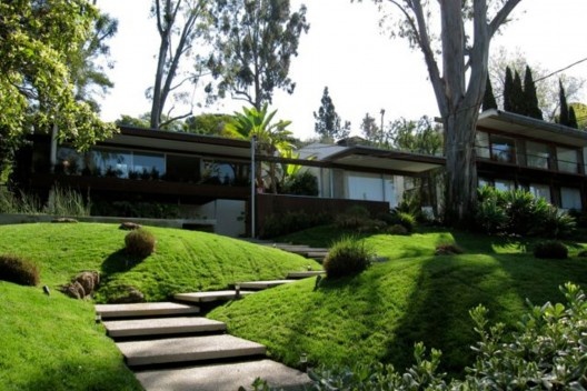 Casa em Silver Lake Boulevard, Los Angeles, Califórnia, arquiteto Richard Neutra