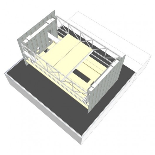 Loja Forma, modelo tridimensional, São Paulo SP Brasil, 1987. Arquiteto Paulo Mendes da Rocha