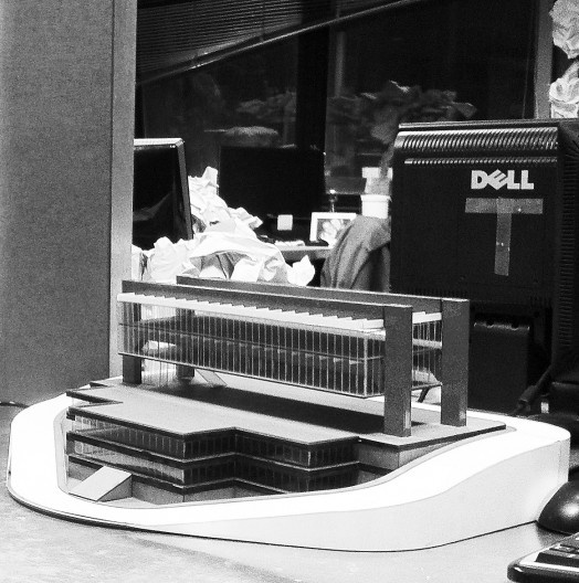 Maquete do Masp, autoria de Luisa Wysocka