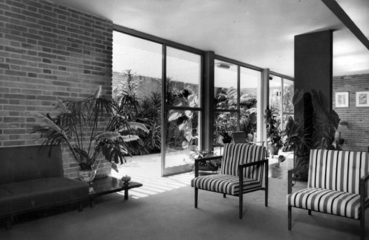 Residência Olavo Quintela, São Paulo, 1952. Arquiteto Rodolpho Ortenblad Filho