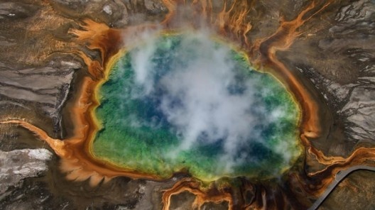 Nascente Grand Prismatic, Parque Nacional Yellowstone, Wyoming, USA