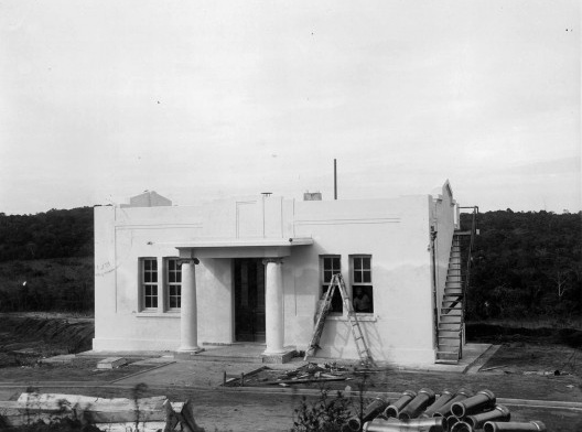 Residência do Empregado/Auditório, construção, c. 1941