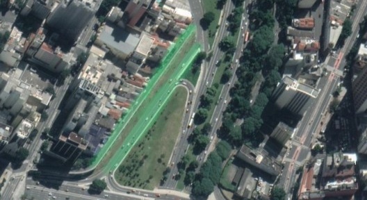 Ruas Jandaia e da Assembleia e Praça dos Artesãos Calabreses na atualidade