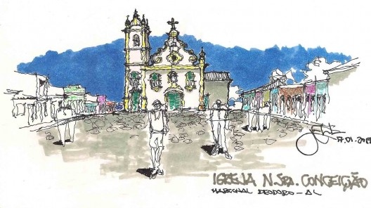 Largo da Igreja de N. Sra. da Conceição, Marechal Deodoro/AL