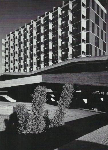 Faculdade de Arquitetura e Urbanismo (1954-1956). Carlos Raúl Villanueva