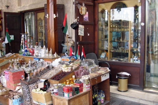 Souk de especiarias em Dubai