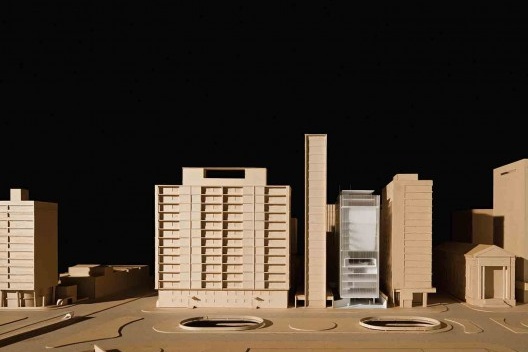 Sede do Instituto Moreira Salles, maquete, São Paulo. Arquitetos Vinicius Andrade e Marcelo Morettin