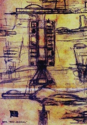 Esplanada dos Ministérios e a Praça dos Três Poderes, desenho de Lúcio Costa