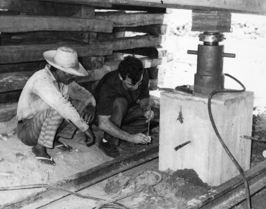 Início das obras do Hotel Tambaú