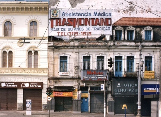 Poluição visual em São Paulo.