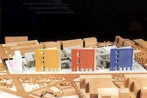 Concurso para La Isla, Barcelona. Projeto de Wilhelm Holzbaner