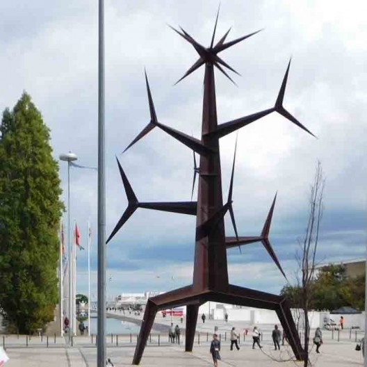 O homem sol, Parque das Nações, Lisboa, artista Jorge Ricardo Vieira