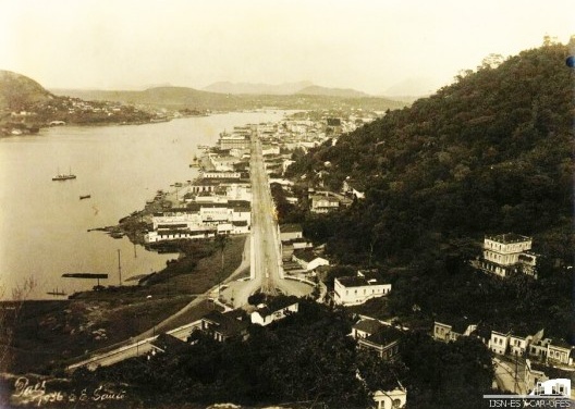 Avenida Capixaba recém inaugurada (1936)