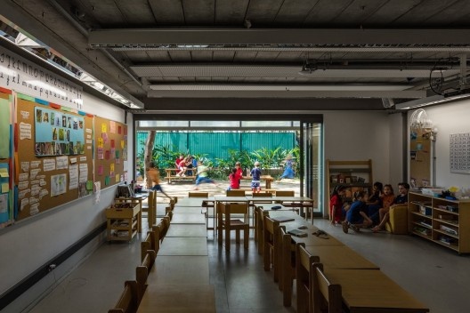 Nova sede da Beacon School, São Paulo SP Brasil, 2016. Arquitetos Vinicius Andrade, Marcelo Morettin, Marcelo Maia Rosa e Renata Andrulis / Guido Otero e Ricardo Gusmão (autores) / Andrade Morettin Arquitetos / Gusmão Otero Arquitetos Associados