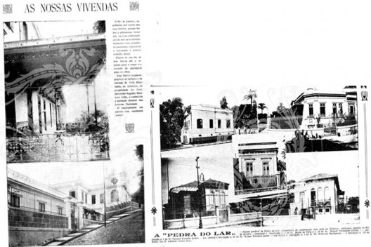 As Nossas Vivendas. Fon-Fon! Rio de Janeiro, ano V, p. 39, jan. 1912 e A “Pedra do Lar”