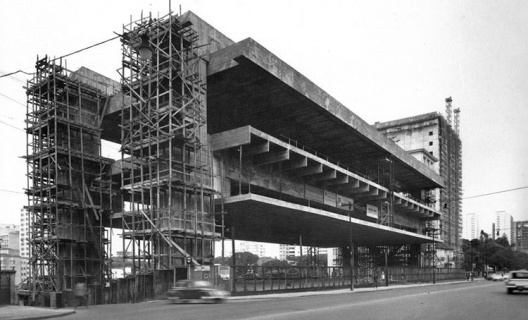Masp em construção