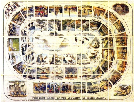 The New Game of the Ascent of Mont Blanc