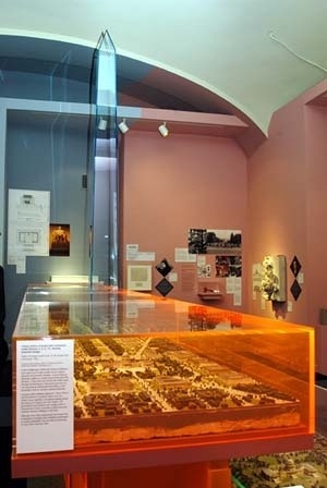 Maquetes na primeira sala