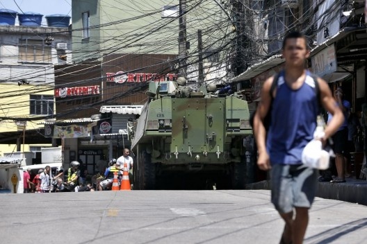 Rocinha ocupada pelo Exército