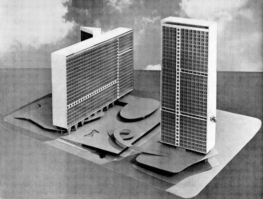 Conjunto JK, Belo Horizonte. Arquiteto Oscar Niemeyer, 1951