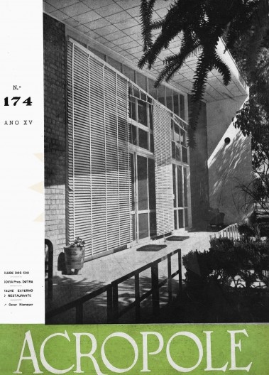 Capa da revista Acrópole n. 174, out. 1952