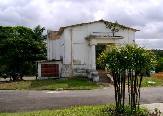 Pavilhão do Grande Equatorial, situação pré-restauro, 2006